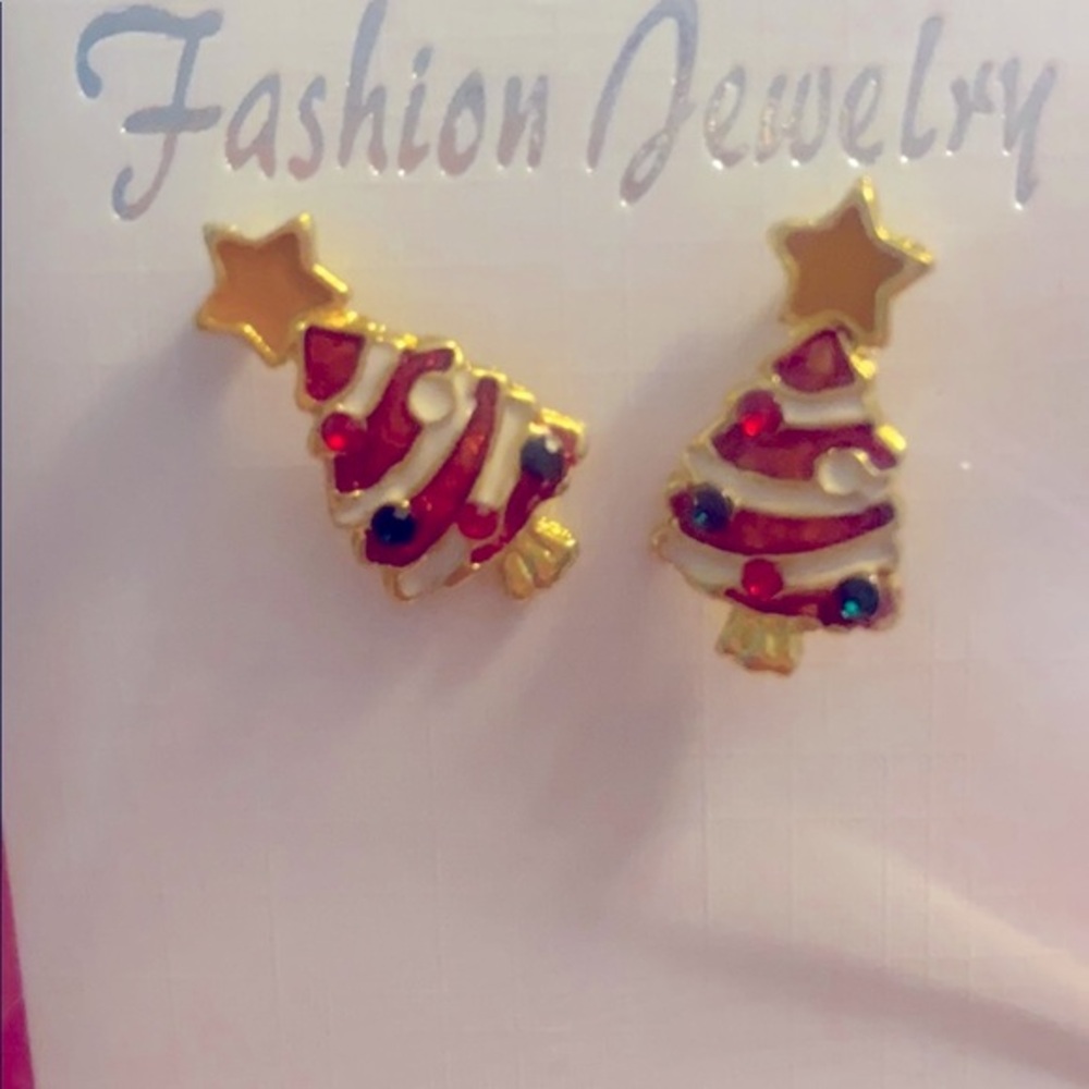 Christmas Tree Earrings